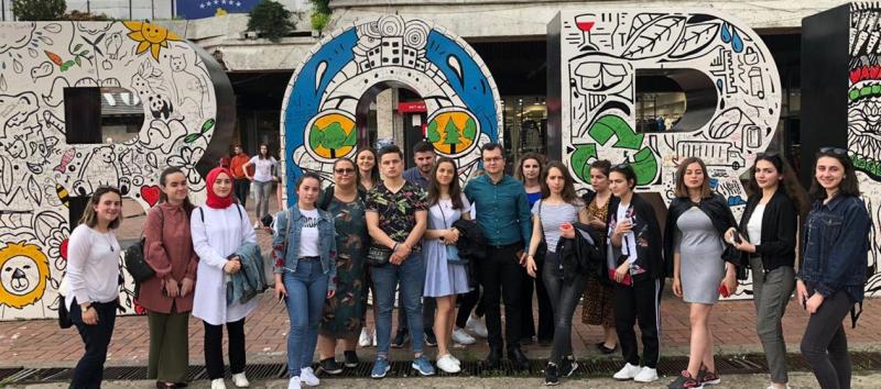 Foto Students of Public Relations and Communication Marketing visit to Kosovo