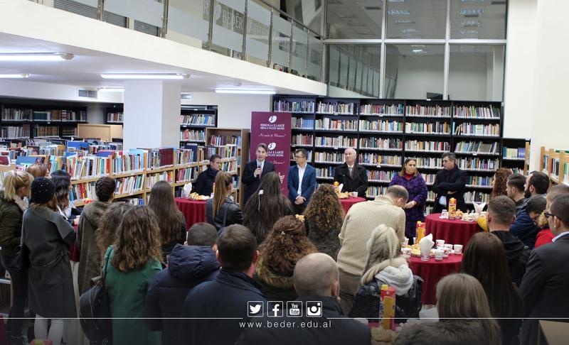 Foto Meeting with students of communication and justice