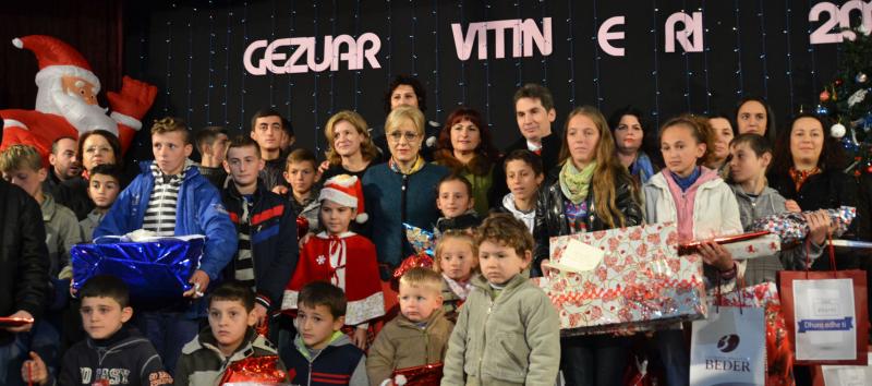 Foto Bedër contributes to the education of children isolated from blood feud