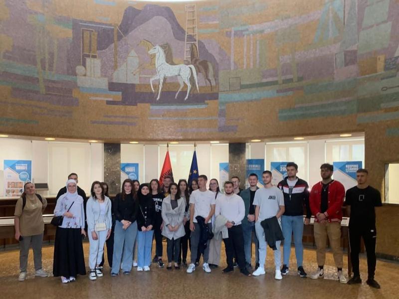 Foto A study visit to the Museum of the Bank of Albania
