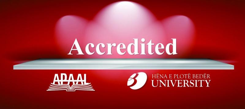 Foto “Hëna e Plotë” (Bedër) University  concluded  the Accreditation Process 