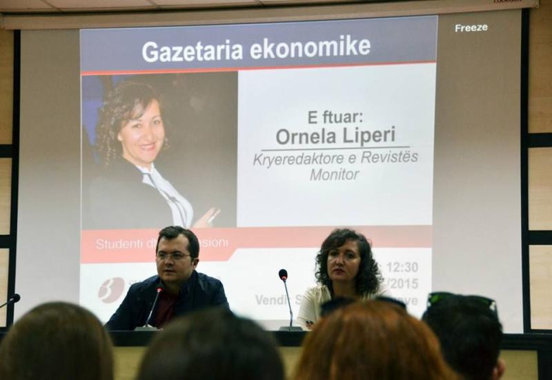 Foto Liperi: Gazetaria ekonomike, një nevojë e padiskutueshme 